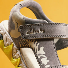 Spiney Tail Kid Grey | Clarks Sale - Kids