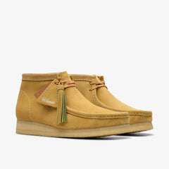 Wallabee Boot Golden Tan Suede | Clarks Sale - Men