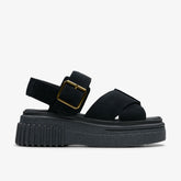 Evamar Wish Black Suede | Clarks outlet - Women