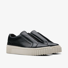 Mayhill Bay Black Leather | Clarks on Sale - Women