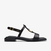 Ariany Sling Black Leather | Clarks outlet - Women