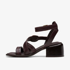 Morwyn Strap Wine Leather | Clarks Sale - Women