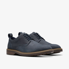 Aldwin Lace Navy Nubuck | Clarks on Sale - Men