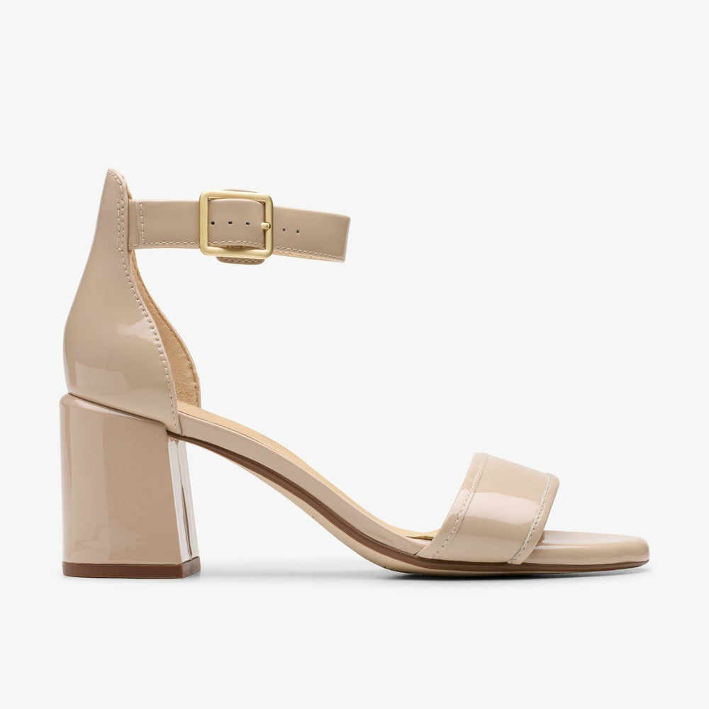 Ezoria Mae Sand Patent | Clarks Sale - Women