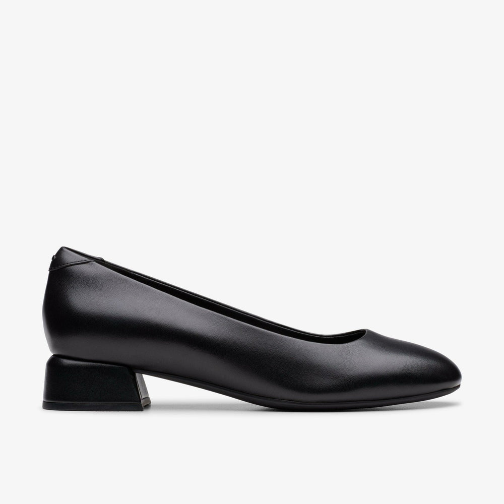 Daiss 30 Step Black Leather | Clarks discount - Women