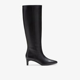 Edina Tall Black Leather | Clarks on Sale - Women