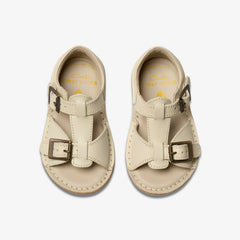 Playsun RF Toddler Off White Leather | Clarks for sale - Kids