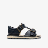 Playsun Toddler Navy Leather | Clarks outlet - Babies / Kids