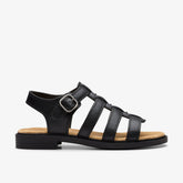 Trivanni Lux Black Leather | Clarks on Sale - Women