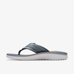 Wesley Sun Navy Leather | Clarks for sale - Men