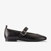 Fawna Bar Black Leather | Clarks on Sale - Women