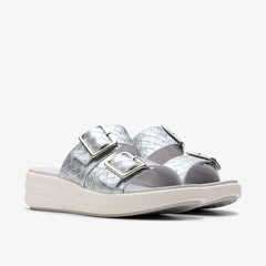 Drift Buckle Silver Metallic | Clarks for sale - Women