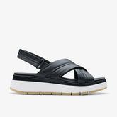 Tuscan Cross Black Leather | Clarks Sale - Women