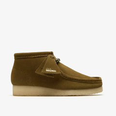 Wallabee Boot Green Suede | Clarks for sale - Women