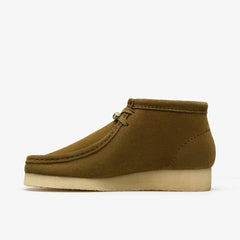 Wallabee Boot Green Suede | Clarks for sale - Women