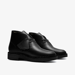 Desert Boot GORE-TEX Black Leather | Clarks online - Men