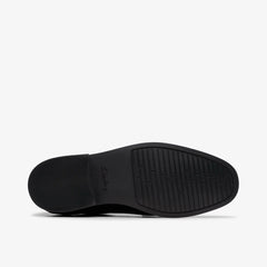 Jonwin Step Youth Black Leather | Clarks on Sale - Kids