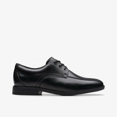 Jonwin Loop Youth Black Leather | Clarks for sale - Kids