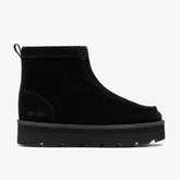 Meare Rooey Black Suede Warmlined | Clarks Sale - Women