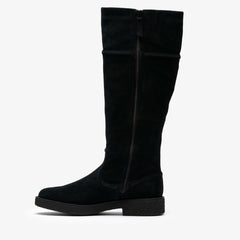 Nella Hi Black Suede | Clarks Sale - Women