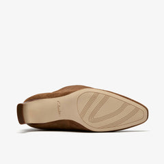 Edina Tall Walnut Suede | Clarks Sale - Women