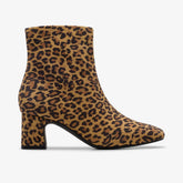 Fernie Zip Leopard Suede | Clarks discount - Women