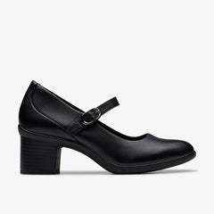 Shaya Jane Black Leather | Clarks Sale - Women