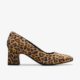 Fernie Court Leopard Suede | Clarks Sale - Women