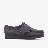 Wallabee GORE-TEX Purple Grey Suede | Clarks online - Women