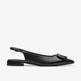 Sensa 15 Trim Black Leather | Clarks outlet - Women