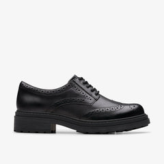 Orinoco3 Derby Black Leather | Clarks discount - Women