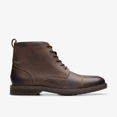 Aldwin Cap Brown Leather | Clarks for sale - Men