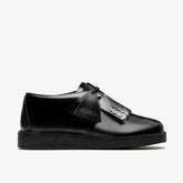 Desert Trek Black Hi Shine Leather | Clarks for sale - Women