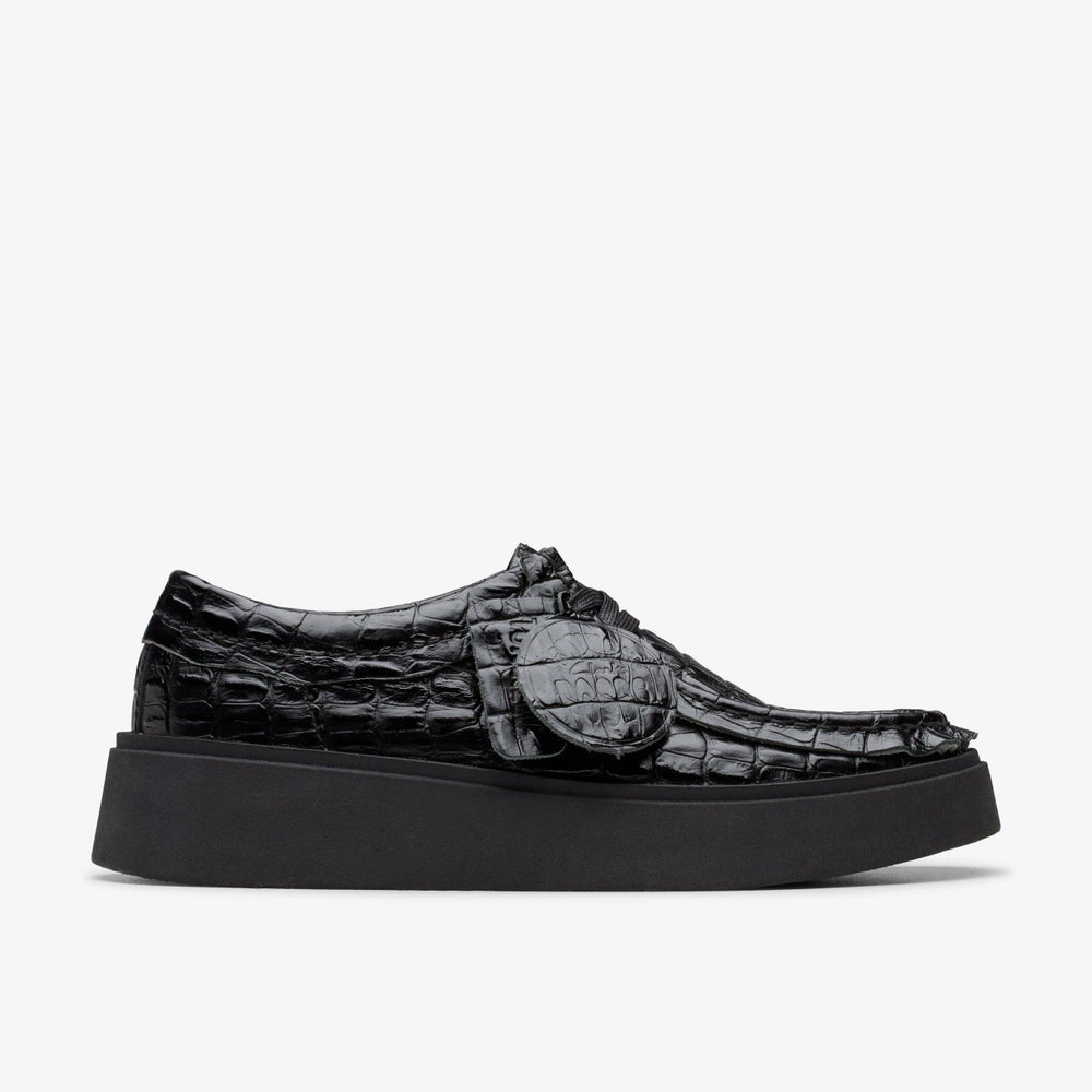 Martine Rose Torview Womens Black Leather | Clarks for sale - Women
