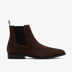 Paulton Easy Dark Brown Suede | Clarks for sale - Men