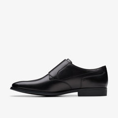 Paulton Monk Black Leather | Clarks outlet - Men