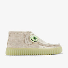 Torhill Hallow Off White Textile | Clarks Sale - Men
