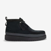 Wallabee FTR2 Hi Black Suede | Clarks Sale - Men
