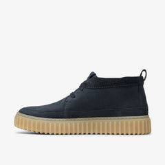 Torhill Lace Hi Navy Nubuck | Clarks on Sale - Men