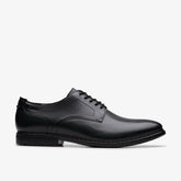 Banbury Derby Black Leather | Clarks on Sale - Men