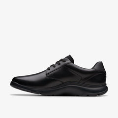 Lifton Lace Black Leather | Clarks discount - Men