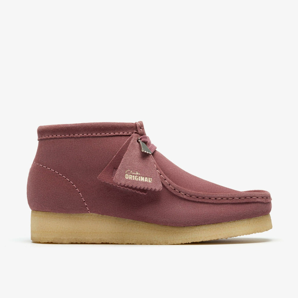 Wallabee Boot Rose Brown Suede | Clarks discount - Women