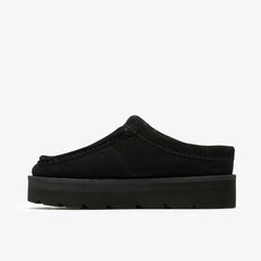 Meare Mule Black Suede Warmlined | Clarks online - Women