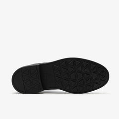 Newford Lace Boot Black Leather | Clarks outlet - Men