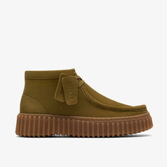 Torhill Moss Olive Suede | Clarks discount - Women