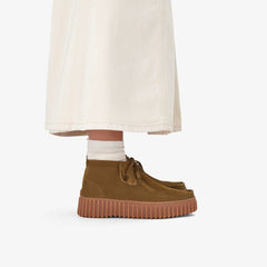 Torhill Moss Olive Suede | Clarks discount - Women
