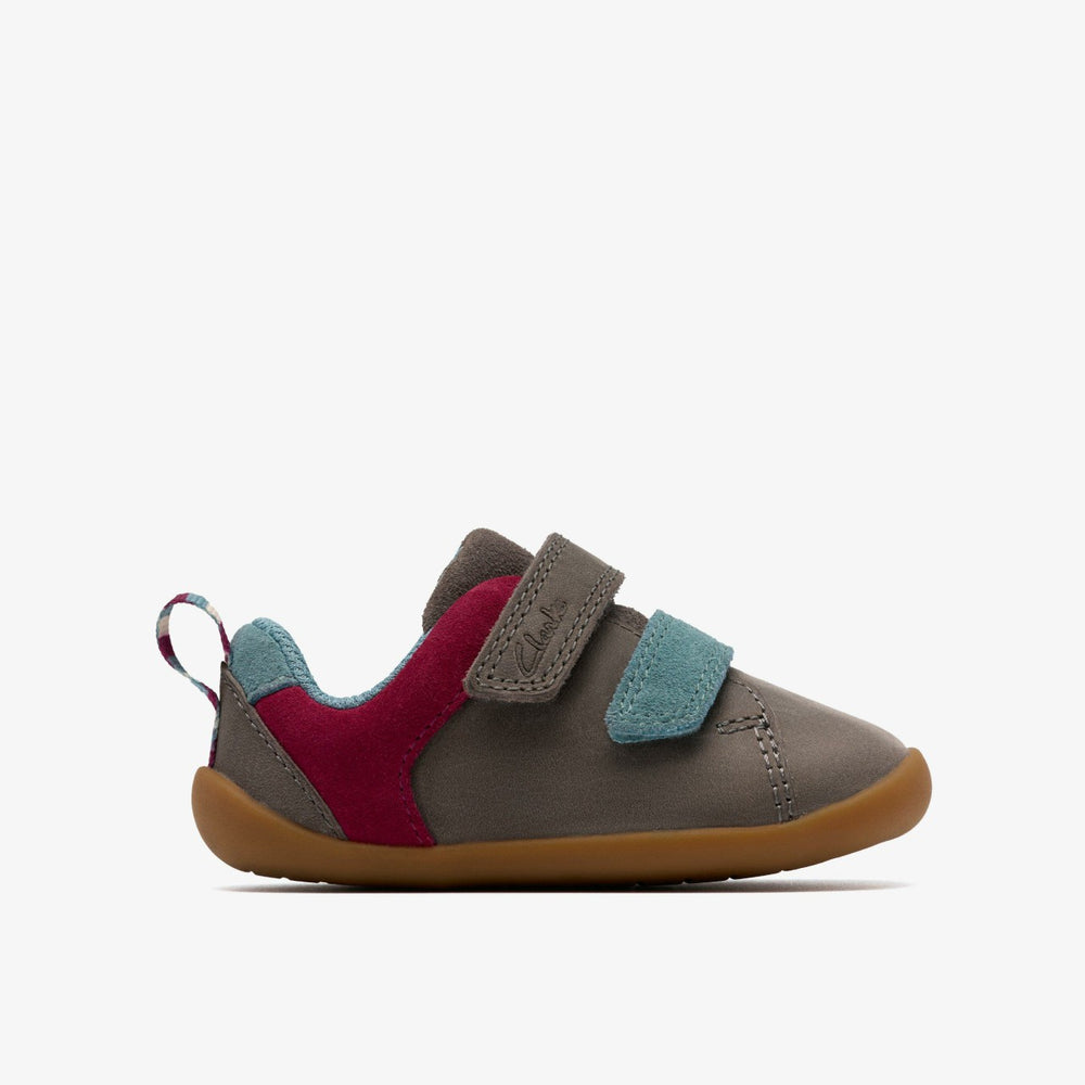 Roamer Pop Toddler Grey | Clarks discount - Kids