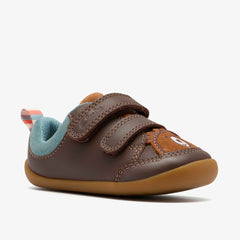 Roamer Eden Toddler Chestnut | Clarks online - Kids