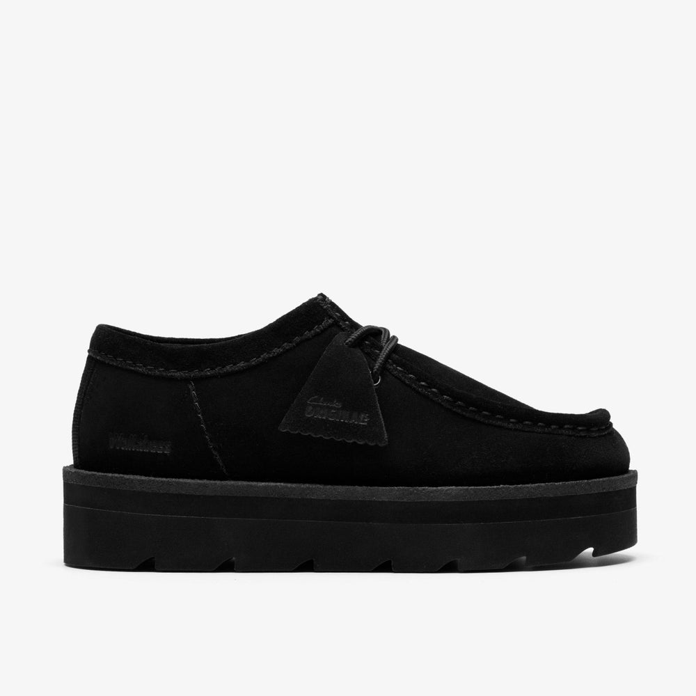 Meare Walla Black Suede | Clarks discount - Women