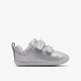 Roamer Craft Toddler Silver Patent | Clarks on Sale - Kids